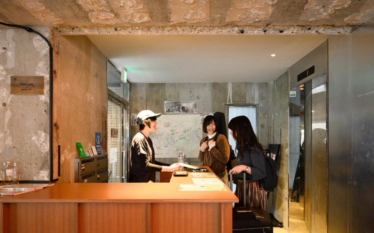 Hotel & Hostel Kikka Tokyo Bagian luar foto